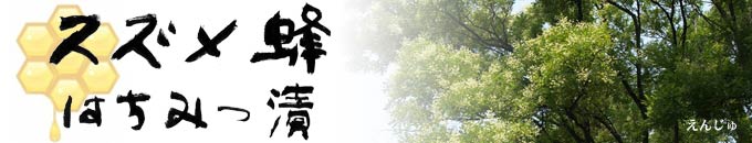 スズメ蜂はちみつ漬｜花園養蜂場